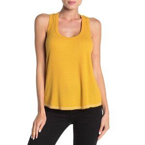 Socialite Waffle Knit Racerback Tank Top